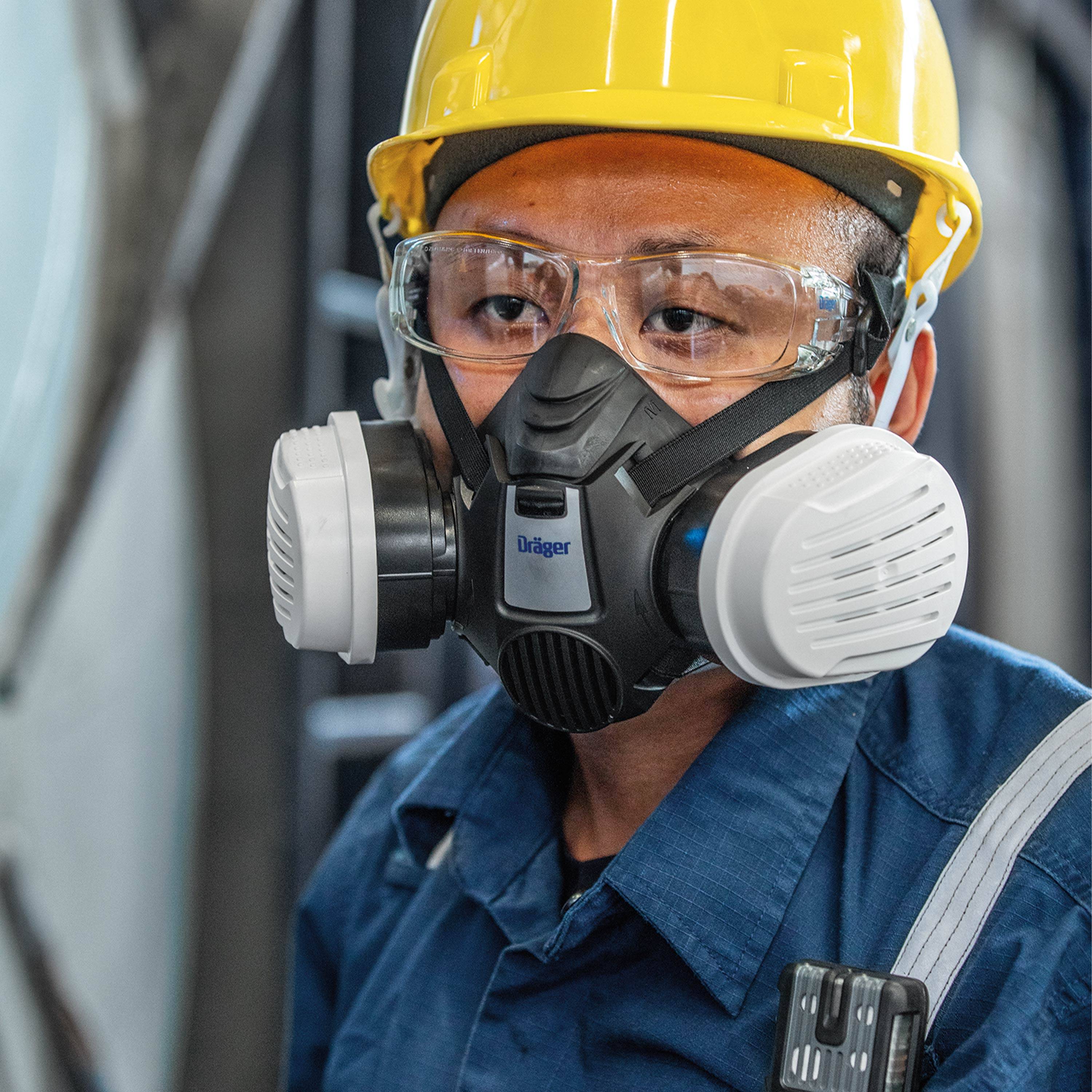 Dräger Schutzbrille für Brillenträger X-pect 2400 Überbrille klar Anti-Kratz u. Anti Fog beschichet-2