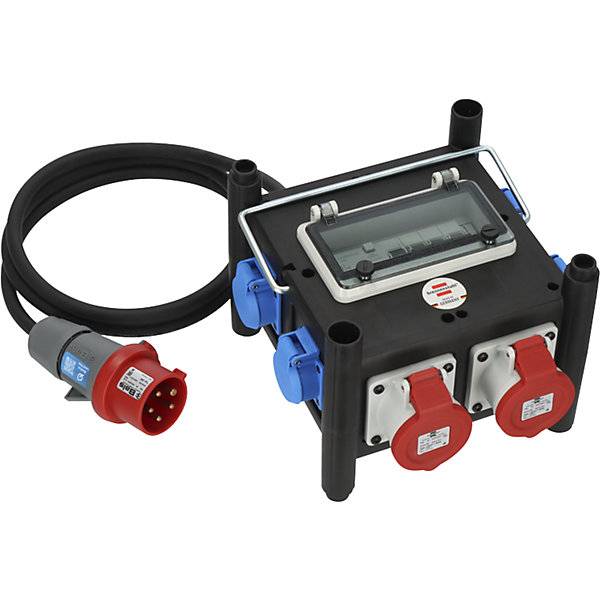 Gummi-Stromverteiler BSV 3 FI Typ B Kabellänge 2 m Kabeltyp H07RN-F5G 25 mm². 85867849 858678 49-0
