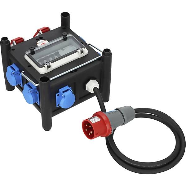 Gummi-Stromverteiler BSV 3 FI Typ B Kabellänge 2 m Kabeltyp H07RN-F5G 25 mm². 85867849 858678 49-1