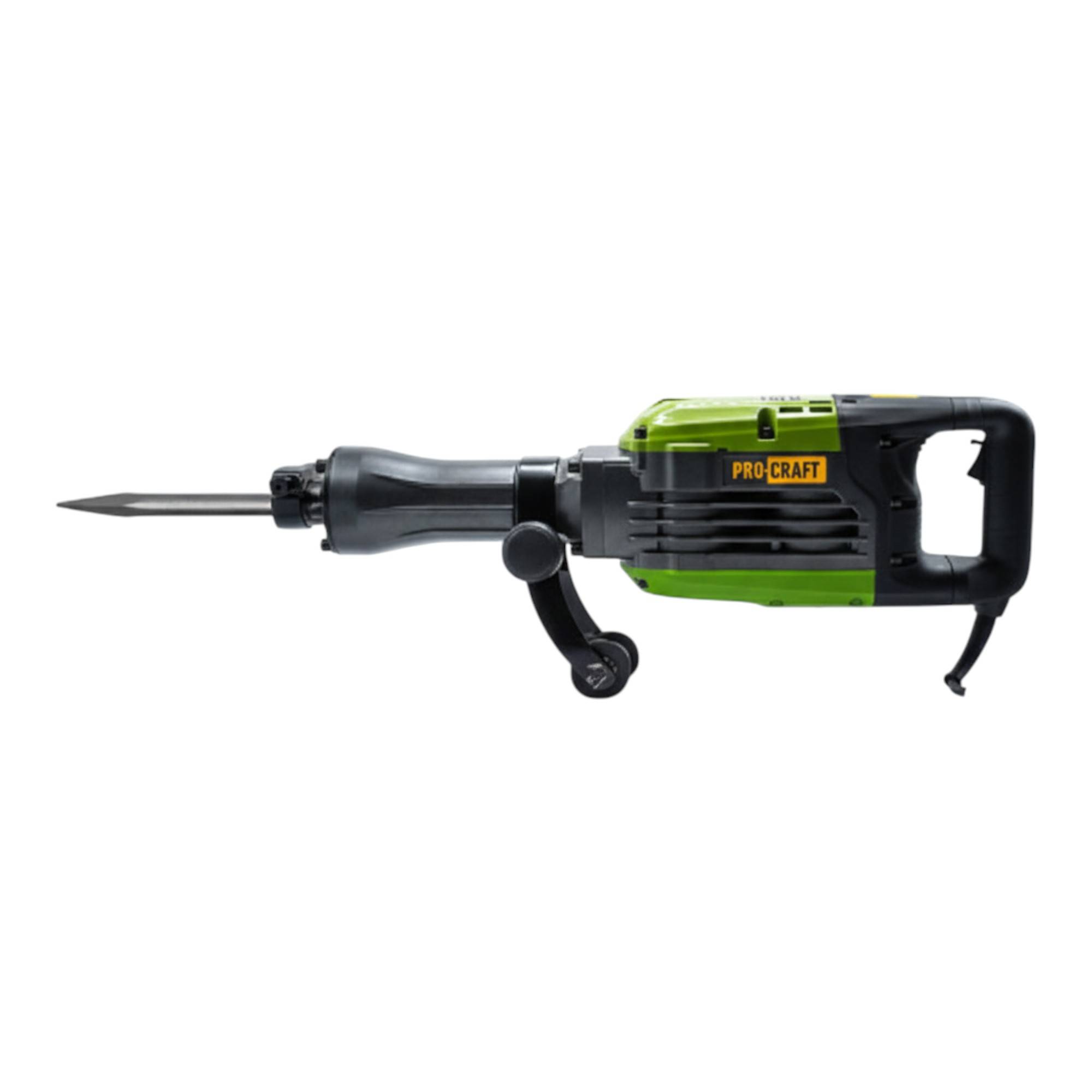Procraft PSH2600 Abbruchhammer 1200 W 50 J 1400 Schläge pro Minute + Meißel + Koffer-1