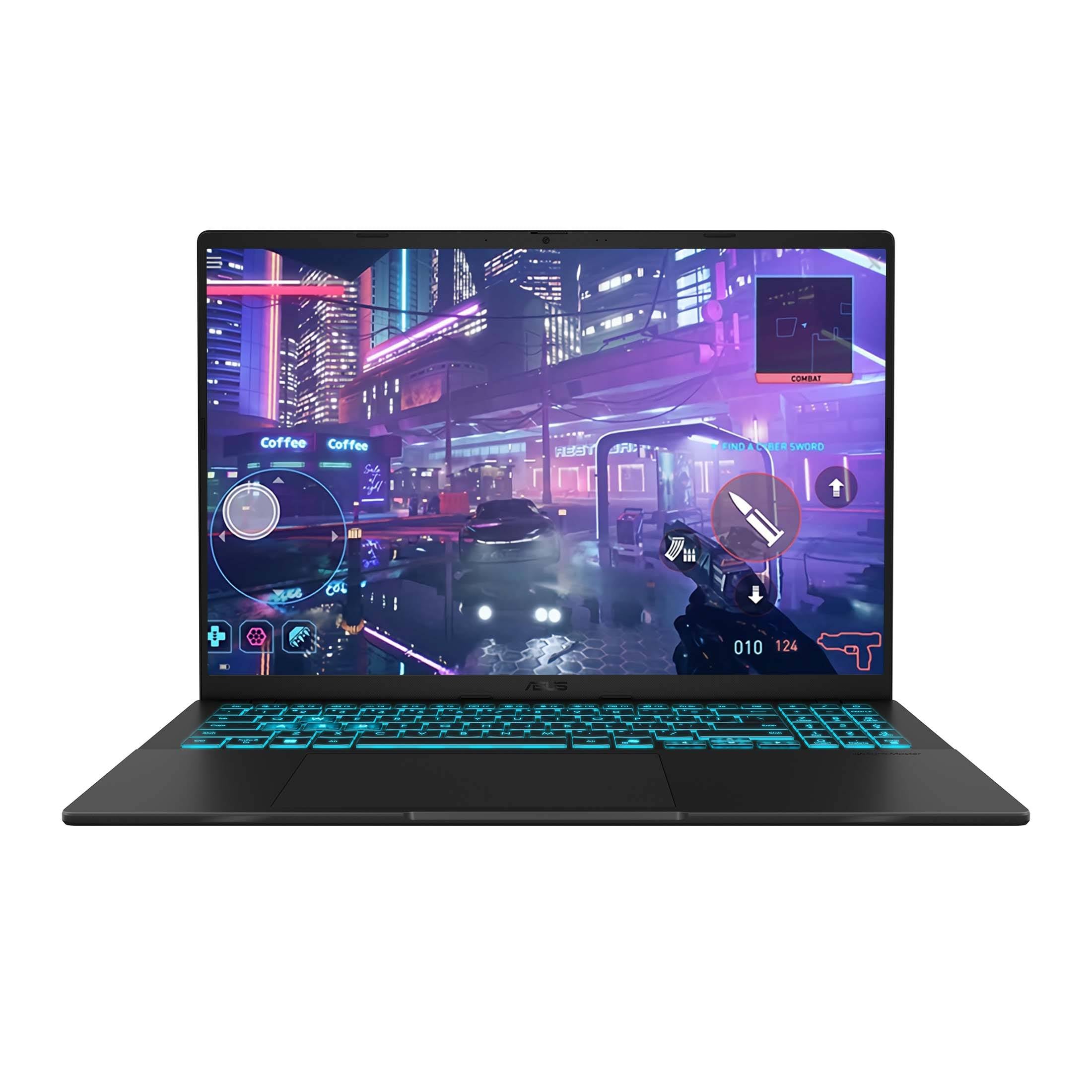 ASUS V16 (16" WUXGA, Intel® Core™ 7 240H, GeForce RTX™ 5060, 64 GB RAM, 500 GB SSD) mit Windows 11 Pro & Office 2024 Pro