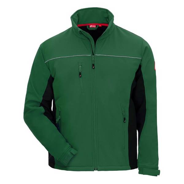 Softshelljacke Gr.3XL, grün/schwarz Nitras Motion Tex Light