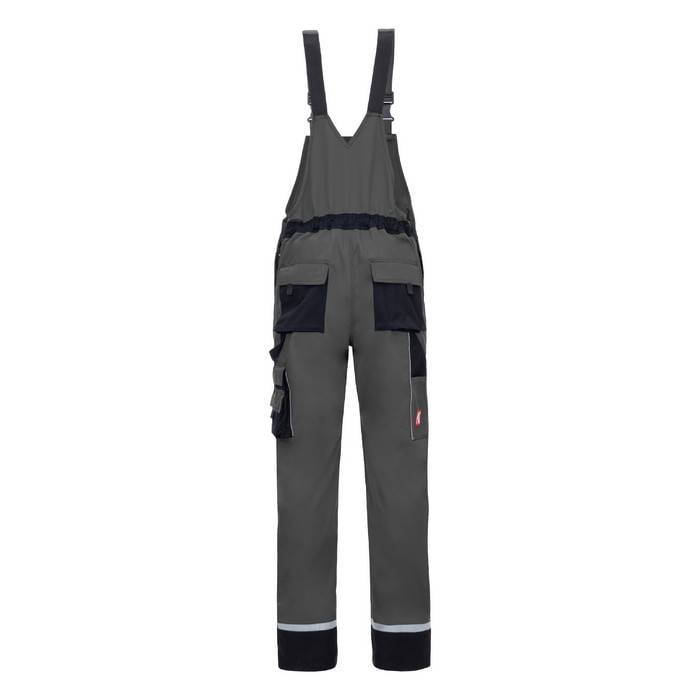 Latzhose Gr.106, grau/schwarz MG280 Nitras Motion Tex Plus 7622-0