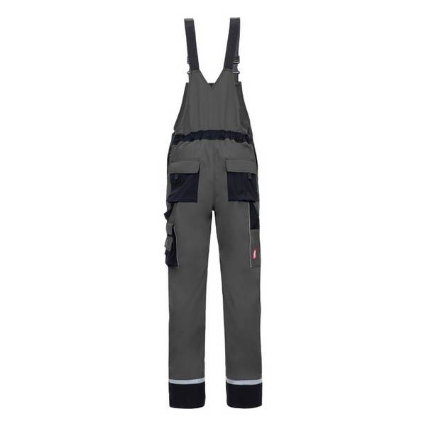 Latzhose Gr.106, grau/schwarz MG280 Nitras Motion Tex Plus 7622