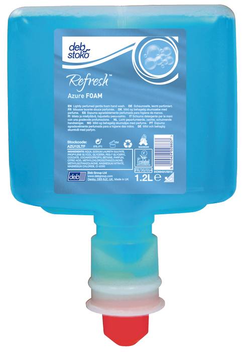 Hautreiniger Waschraum-Serie 1,2 l TF-Kartusche Refresh Azure Foam-0