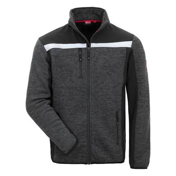 Strick-Softshelljacke Gr. XS, schwarz MG320 Nitras Motion Tex Plus 7190