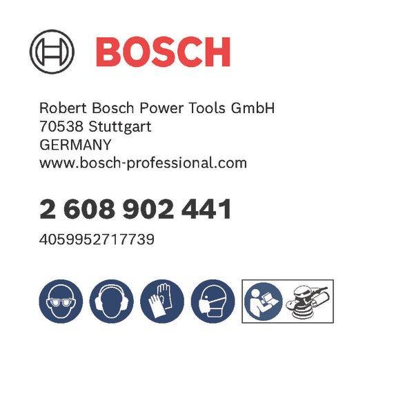 EXPERT O780 Folienschleifscheibe, 150 mm, G80-0