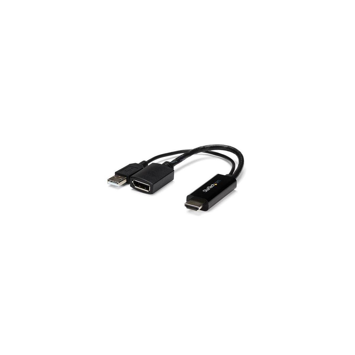 StarTech.com HDMI auf DisplayPort Adapter - HDMI auf DisplayPort Konverter mit U-2