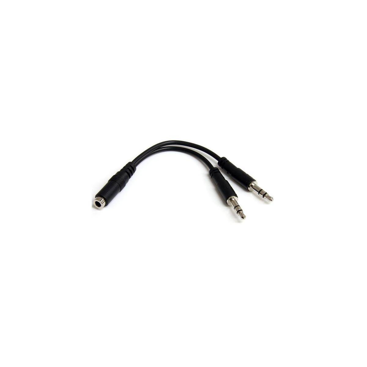 StarTech.com 3,5mm Audio Klinke Y Kabel - Headset-5