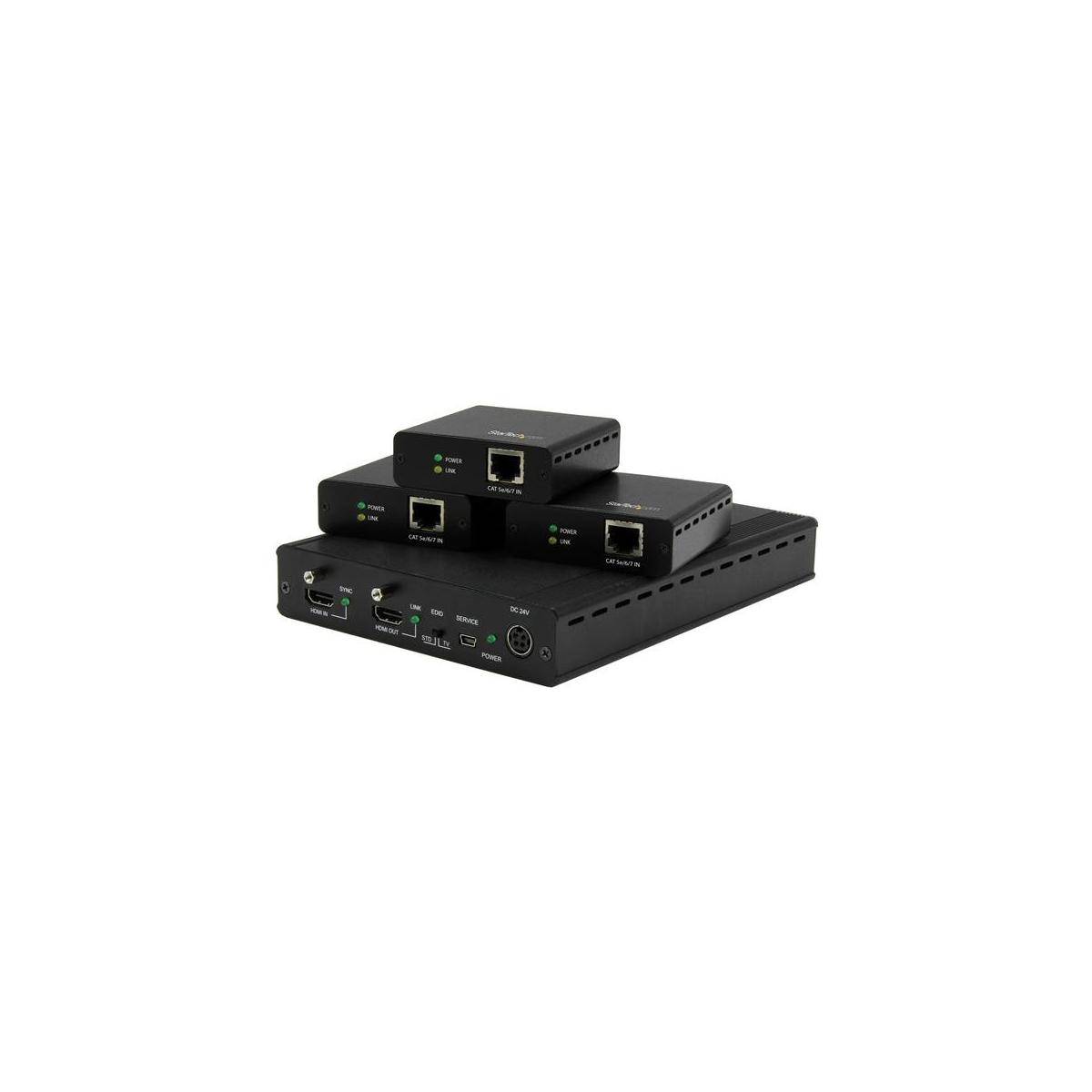 StarTech.com 4 Port Wall Mount VGA Video Splitter - Video-Verteiler - 4 x VGA --5