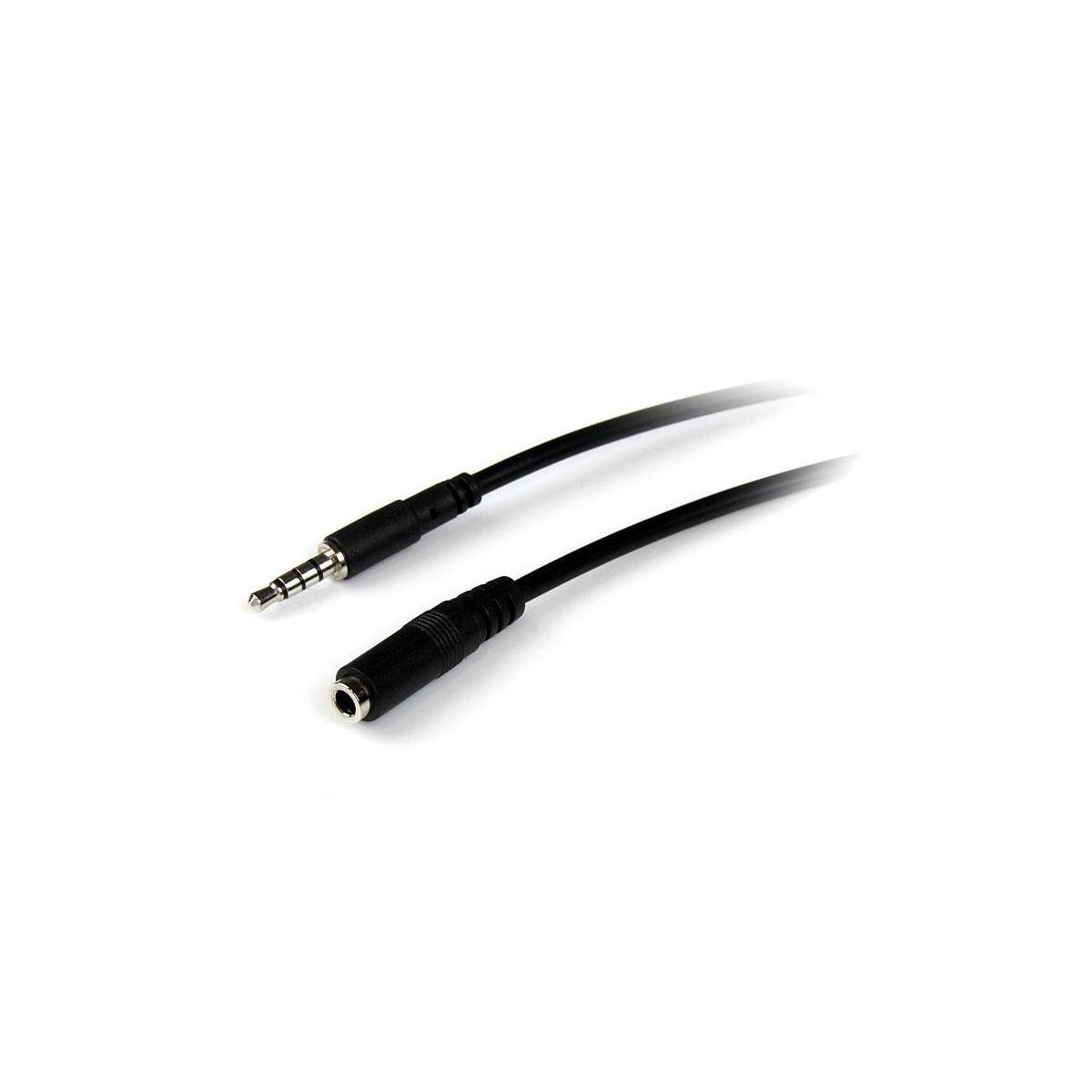 StarTech.com 2m 4 Pol. 3,5mm Klinke Verlängerungskabel - Headset-Erweiterungskab-5