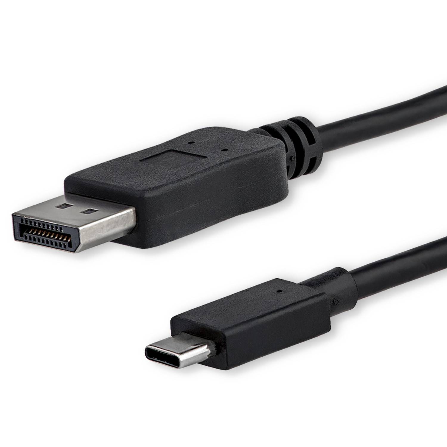 StarTech.com 6ft/1.8m USB C to DisplayPort 1.2 Cable 4K 60Hz, USB-C to DisplayPort Adapter Cable HBR2, USB Type-C DP-5
