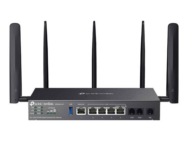 Omada DR3650v-4G AX3000 Wi-Fi 6 Gigabit Desktop DSL Gateway