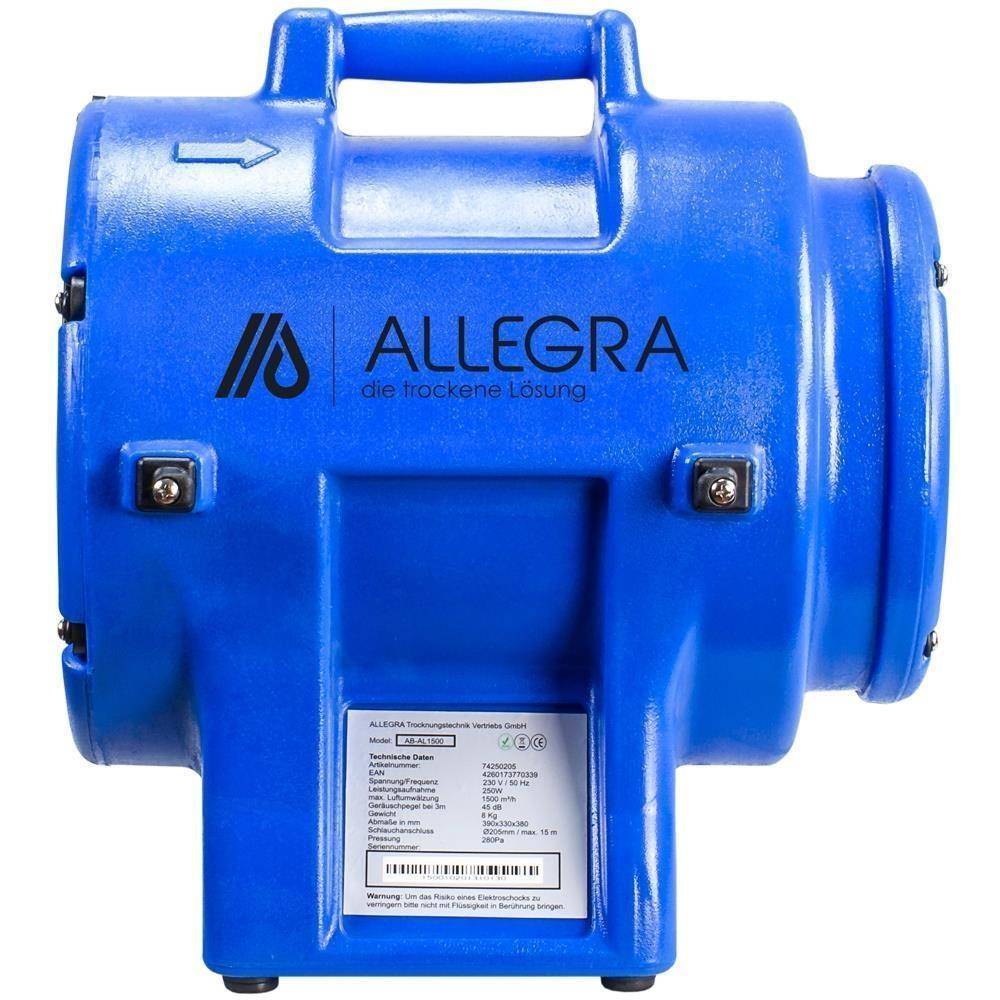 Axiallüfter AB-AL1500 - 250W - 230V-1