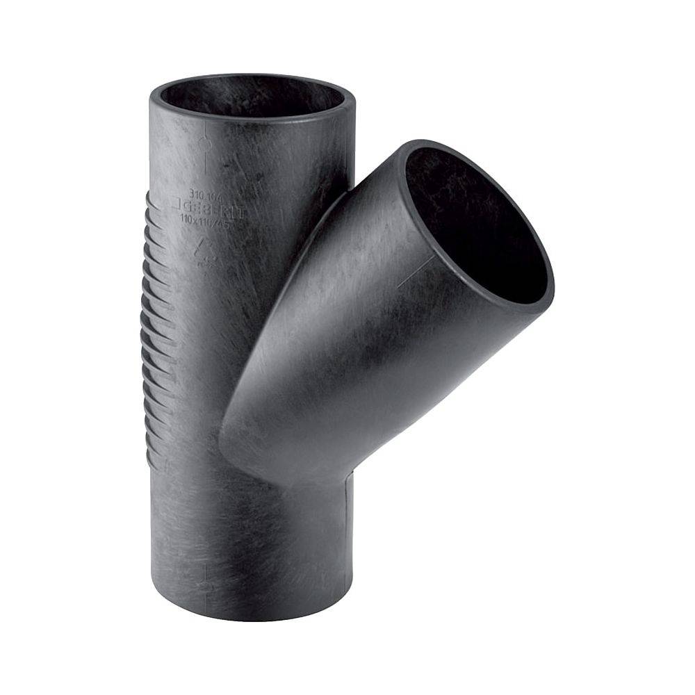 GEBERIT Geberit Abzweig DN 90/50 45 Grad Silent-db20 d90/56-0