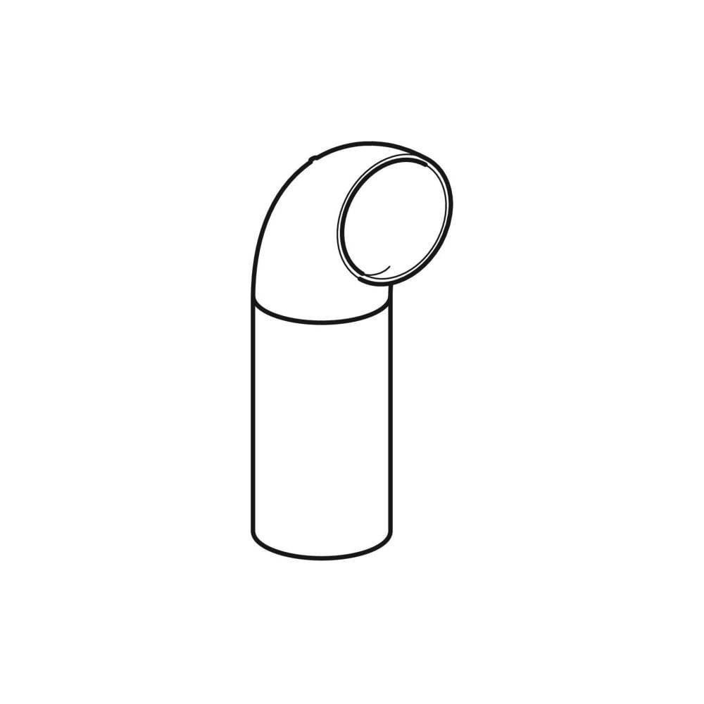 Geberit PE Bogen, 90 Grad, d 160 mm, 1 Stk.-3