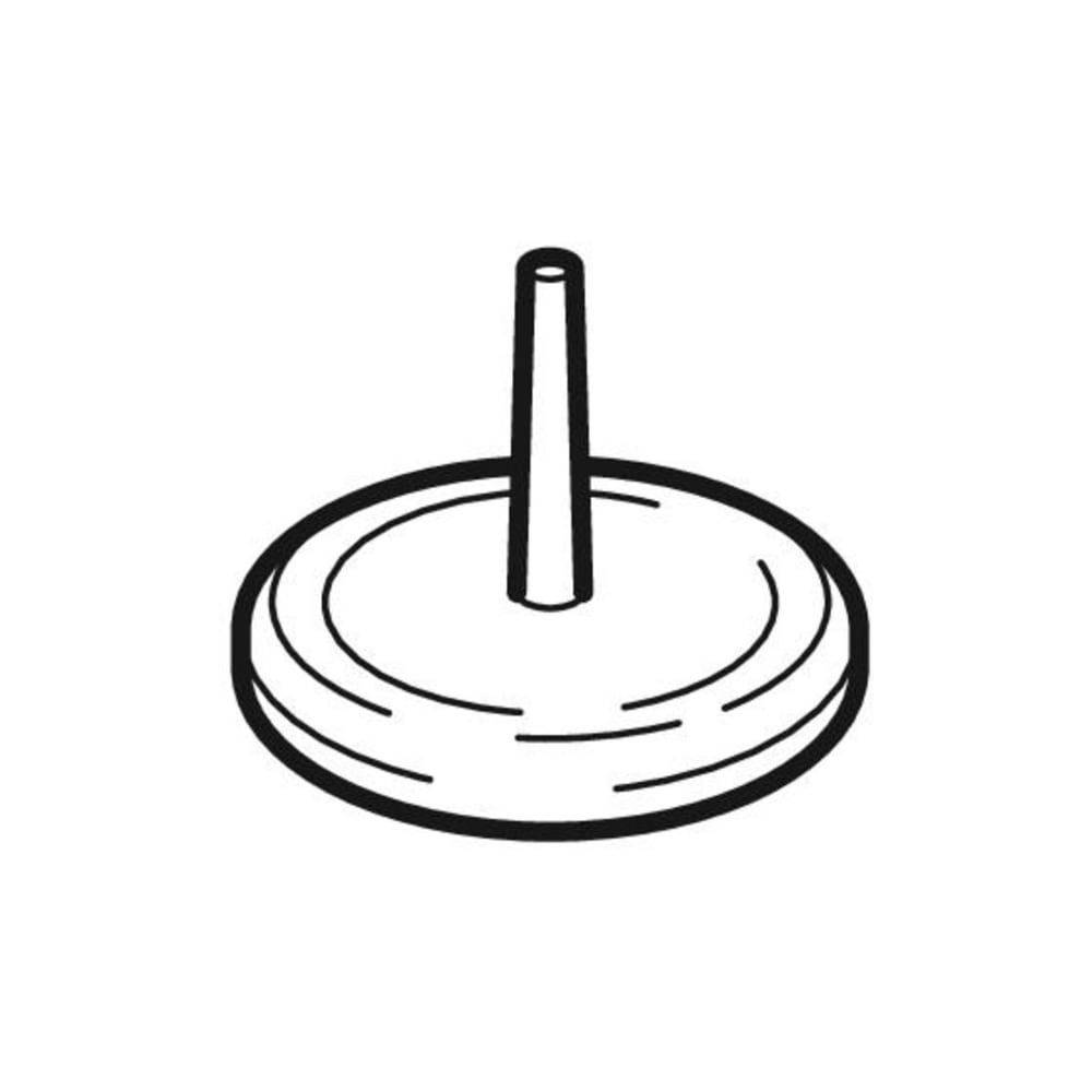 Geberit GE PE, Verschlussdeckel, Aufschweißen, d 56 mm, 363812, 1 Stk.-2