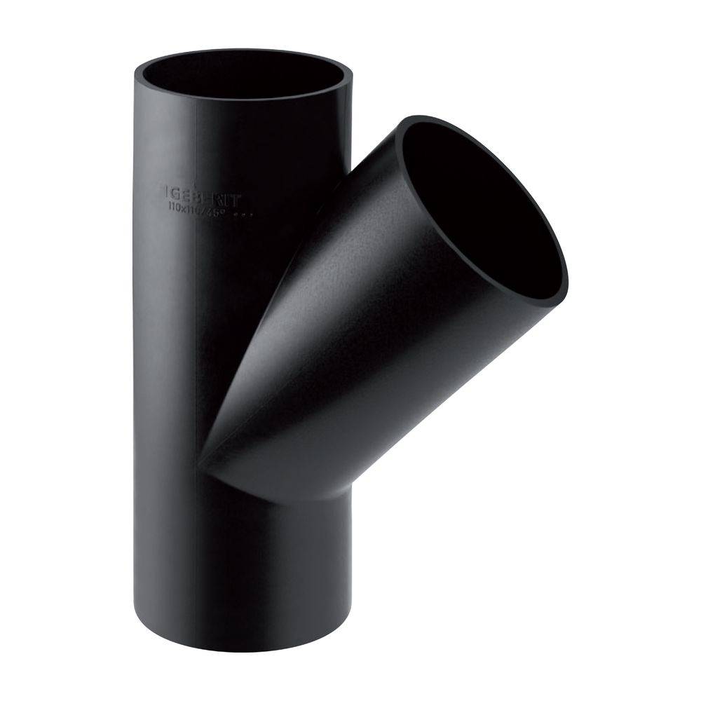 Geberit GE PE-Abzweiger, 45 Gr., d200/75mm, 1 Stk.-1