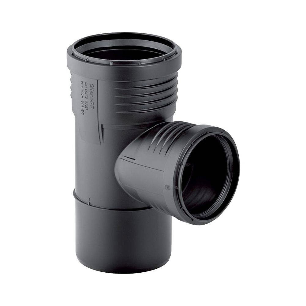 Geberit Silent-PP Abzweig 87,5 Grad Außendurchmesser 75mm, D1 50mm-0