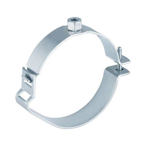 Geberit PE Rohrschelle d 110mm verzinkt mit Gewindemuffe M10 367843, 1 Stk.