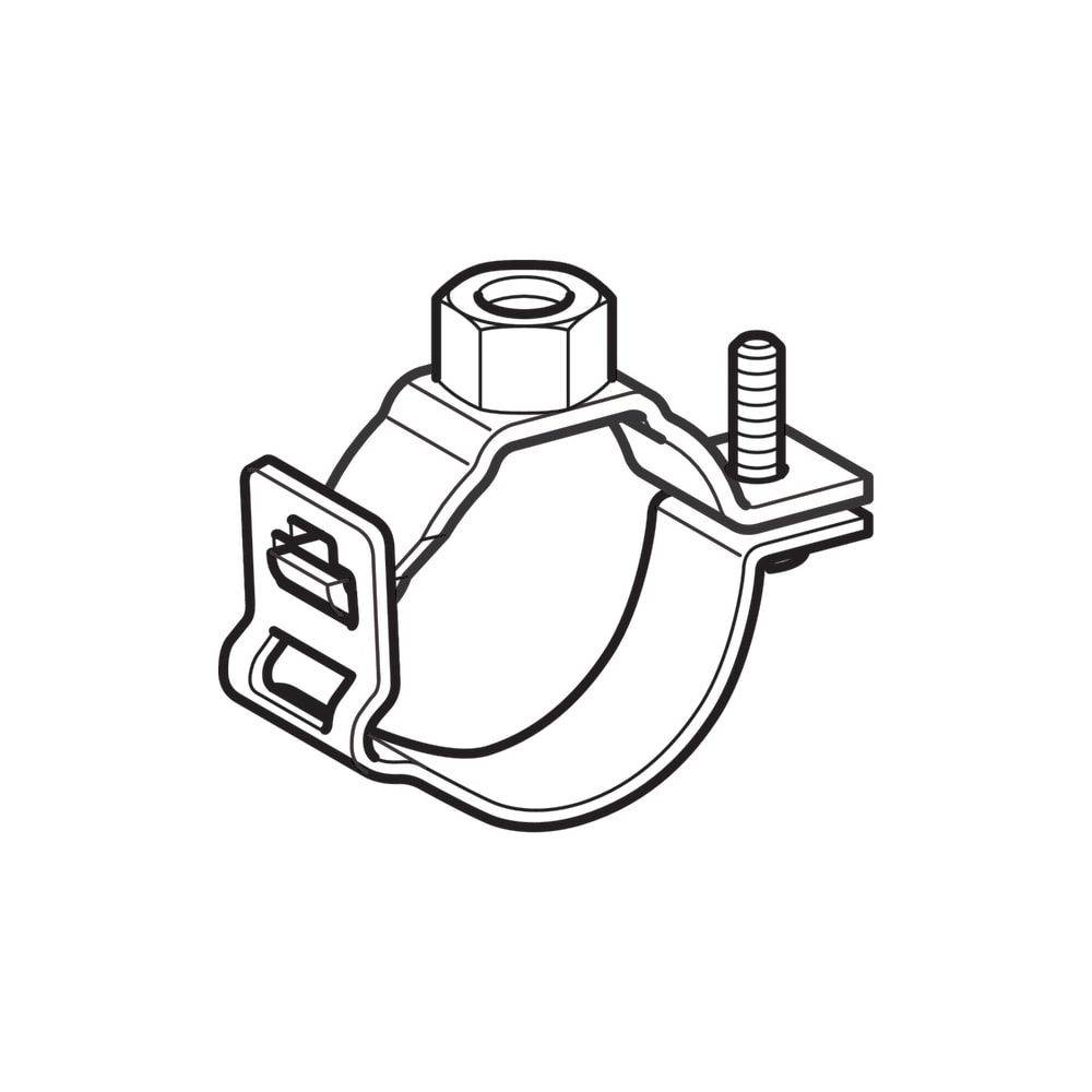 Geberit PE Rohrschelle d 110mm verzinkt mit Gewindemuffe M10 367843, 1 Stk.-2