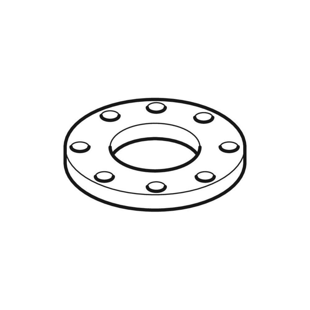 Geberit PE Losflansch leer kunststoffbeschichtet d 90 mm 366745, 1 Stk.-2