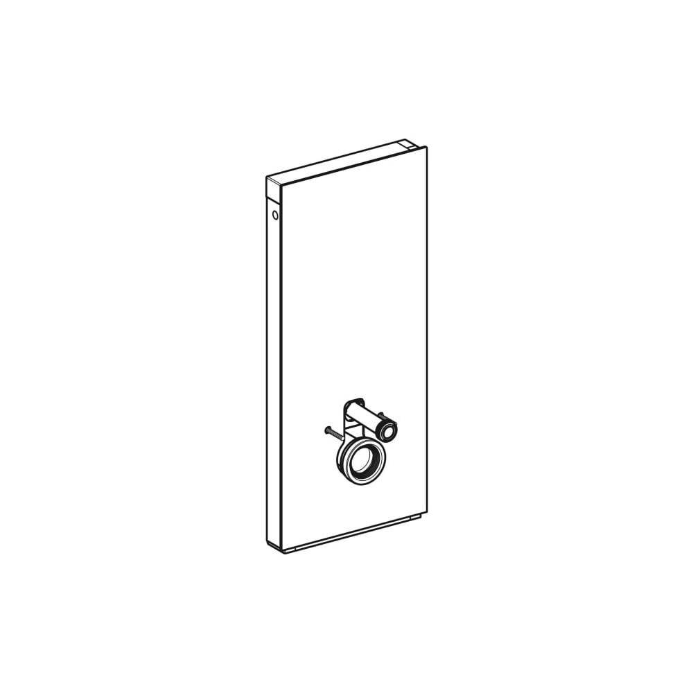 Geberit Monolith WC114 Wand-WC Glas weiss, 1 Stk.-1