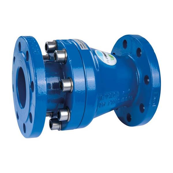 Resideo Rückflussverhinderer RV283S, Flansch, pulverbeschichtet, DN 50, Blau