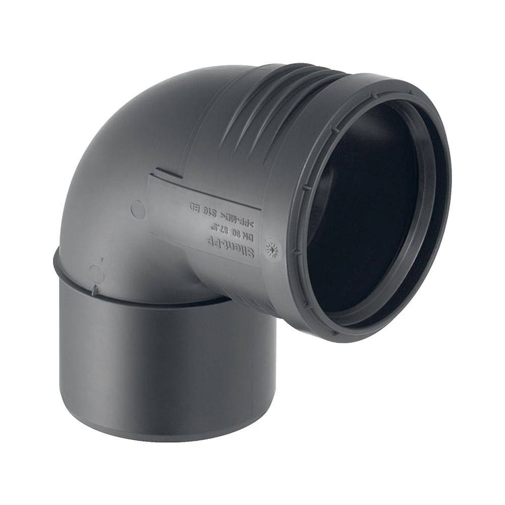 GEBERIT Geberit Bogen DN 50 87 Grad Silent-PP d50 mit 1 Muffe-0