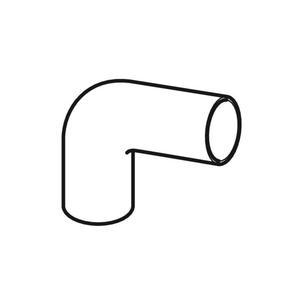 Geberit GE, PE, Siphonanschlussbogen, d 56/50mm, 1 Stk.-2