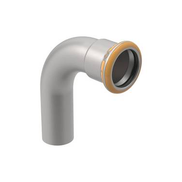 Geberit GE Mapress Therm Bogen mit Einschubende, 90 Gr., d15mm, NPW, 1 Stk.