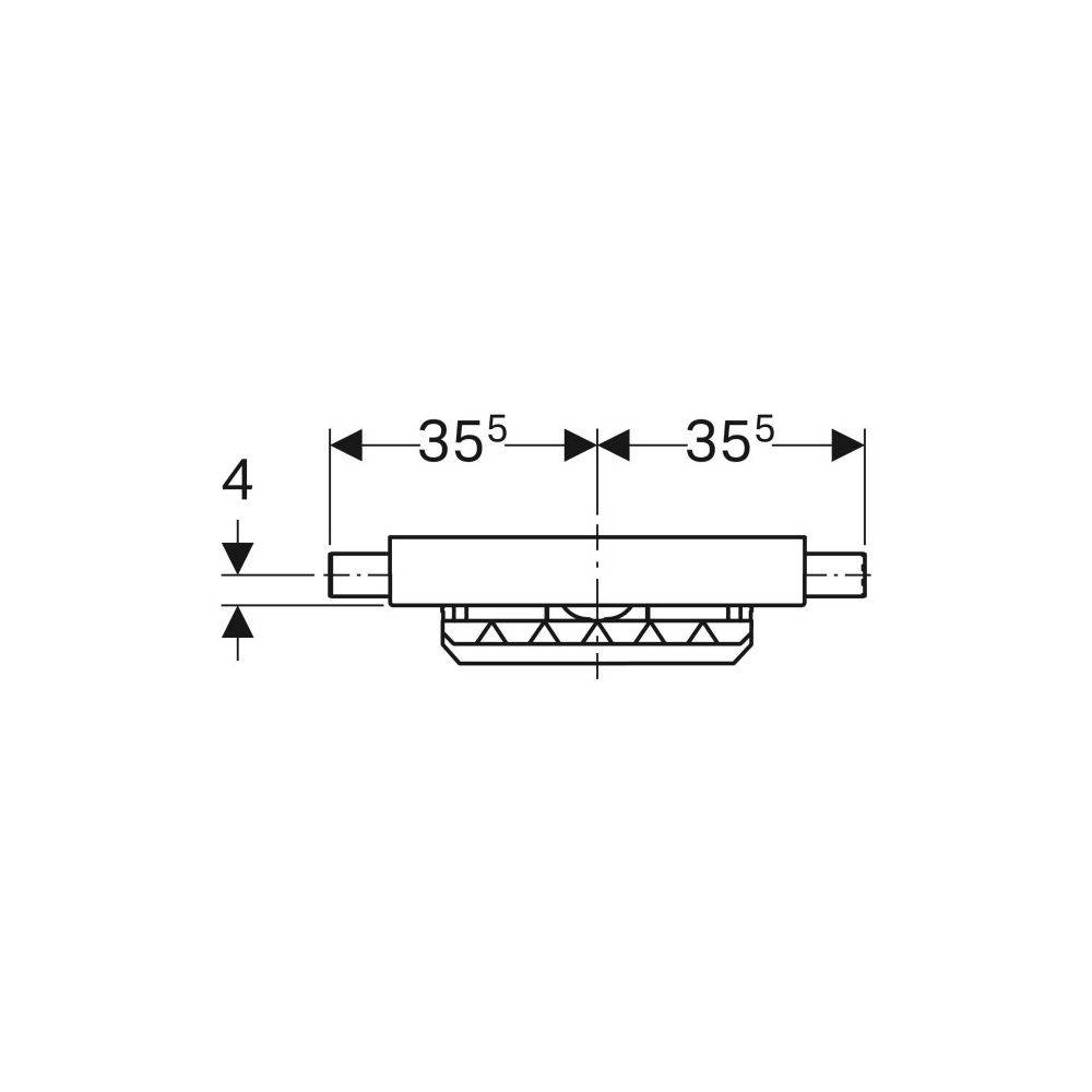 Geberit Kombifix Duschelement Abgang d50 457534, 1 Stk.-2