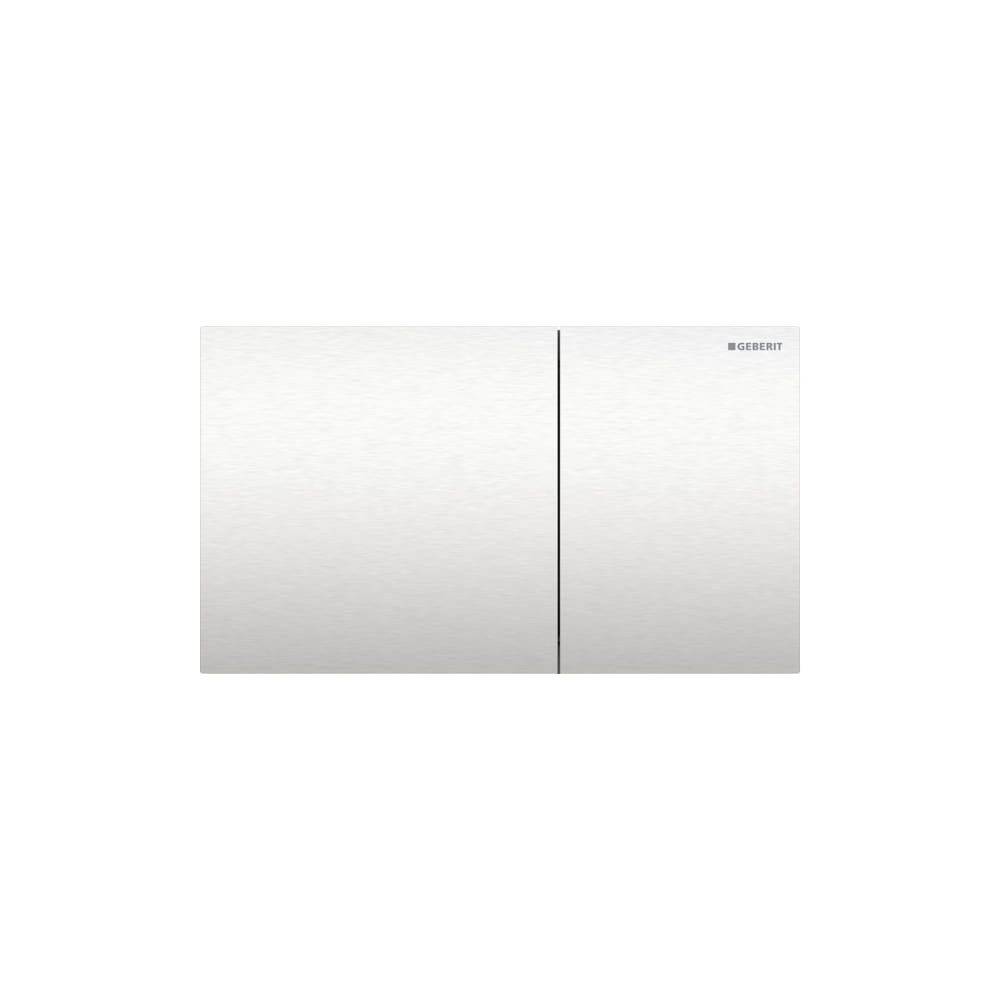 GEBERIT Sigma70 BetPl., für 2-Mengen-Spü Edelstahl-0