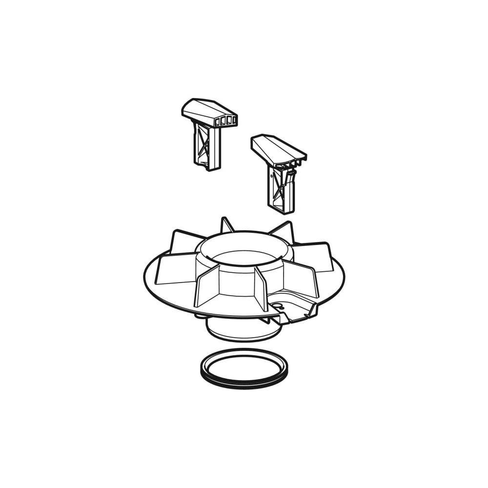 Geberit GE Pluvia, Notüberlaufset, 25L, 359101, 1 Stk.-2