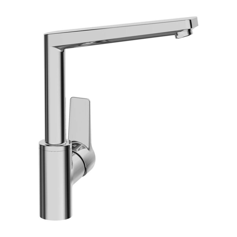 Hansa Twist Spültisch-Mischer mit Vollhebel seitlich bed. chrom, 1 Stk.-0