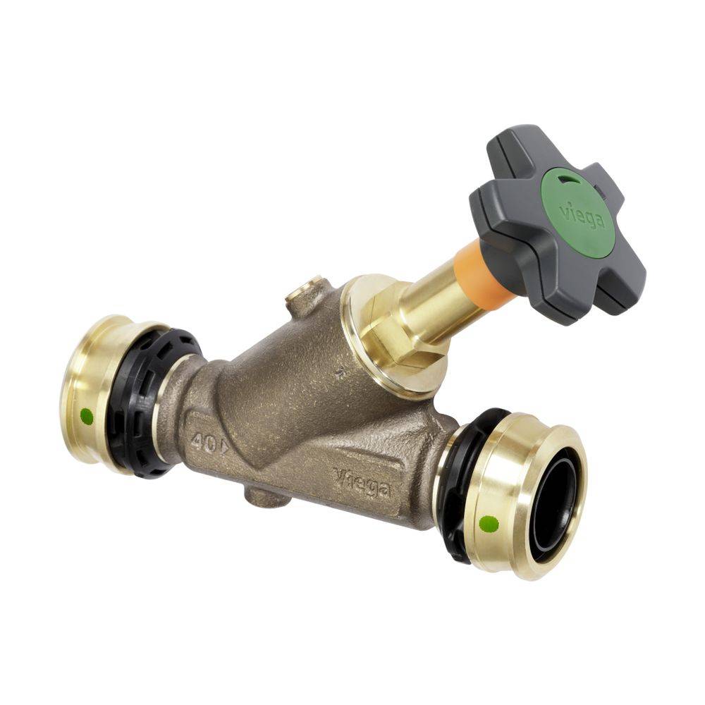 Viega Schrägsitzventil mit SC Easytop 5337.5 in 20mm Siliziumbronze, 1 Stk.-0