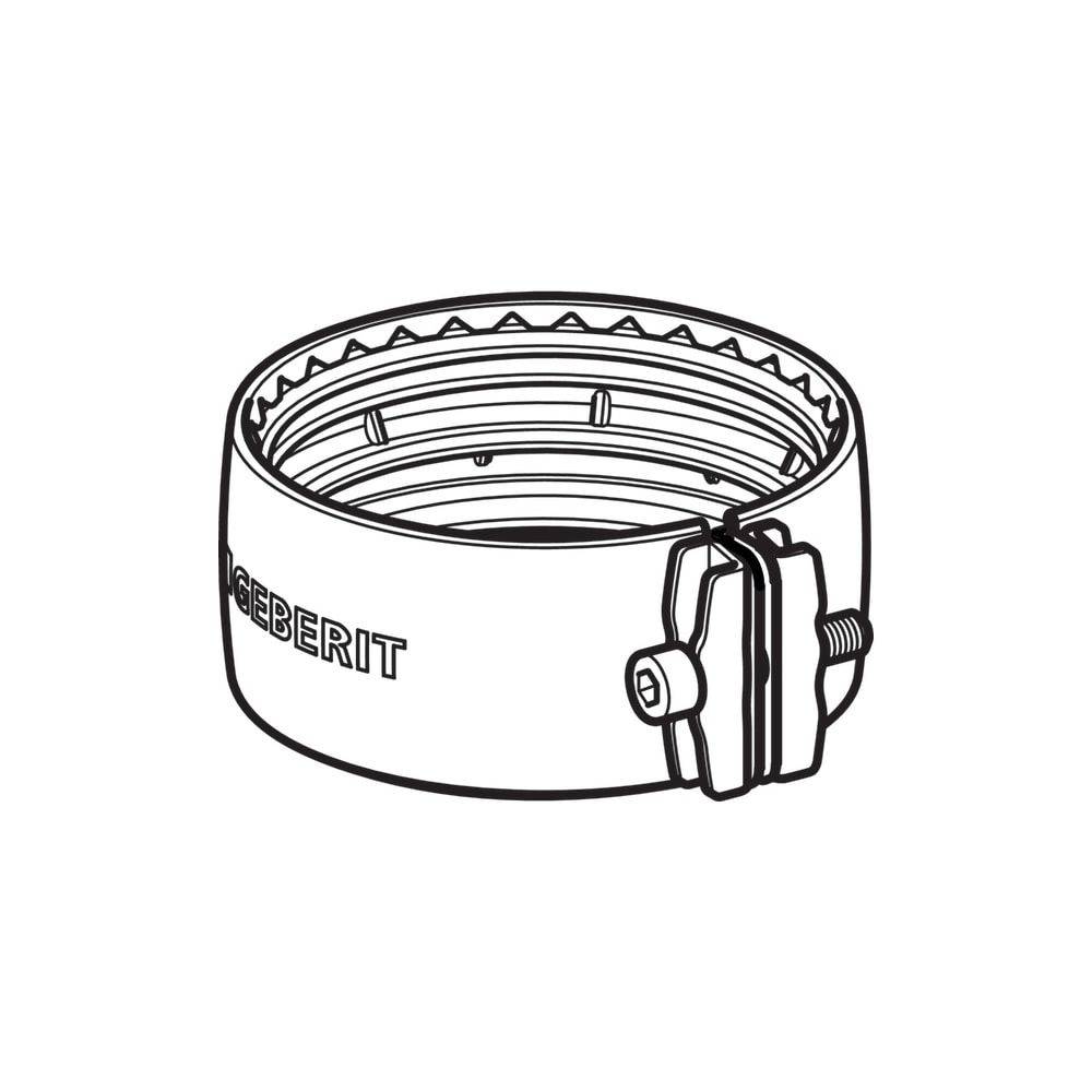 Geberit Silent-db20 Spannbride d56mm, 1 Stk.-2