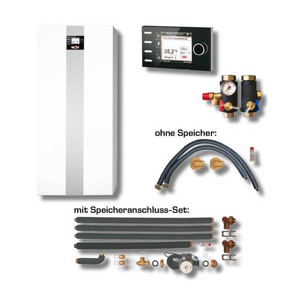 Wolf Paket Öl-Brennwertkessel COB-2-29 B30, 29kW Ausführung Heizkreis, BM-2