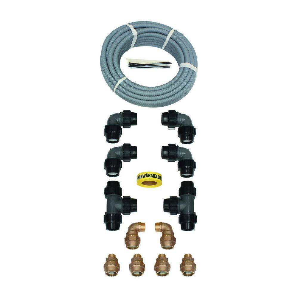 Vaillant Installationsset 50mm für flexoTherm 15/19kW mit 2x aroCollect, 0020115491-3