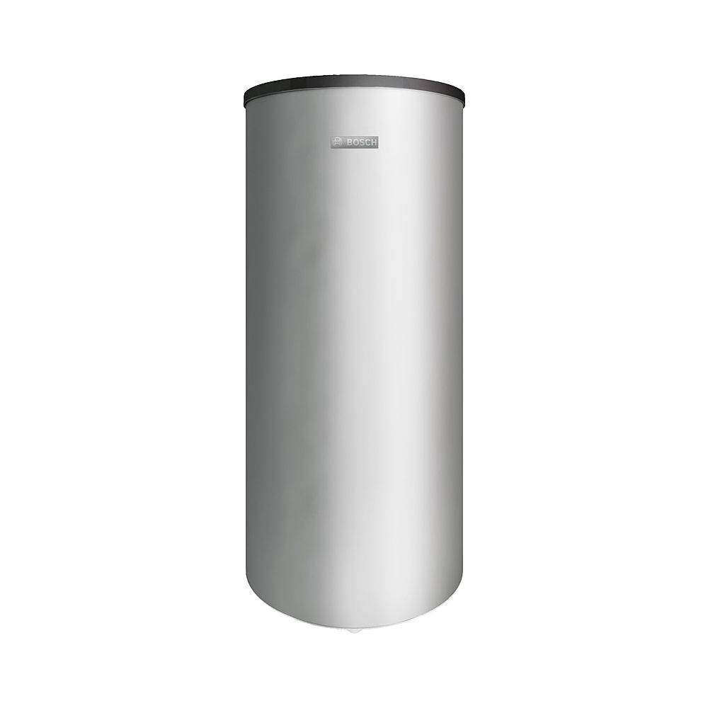 Bosch Pufferspeicher Stora BBS 400-5 K1 C für Solarstation, 390 Liter, 1835x670mm, Silber-0