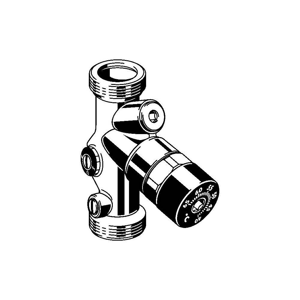 Viega Zirkulationsregulierventil Easytop 2281.3 in G3/4 Siliziumbronze, 1 Stk.-1