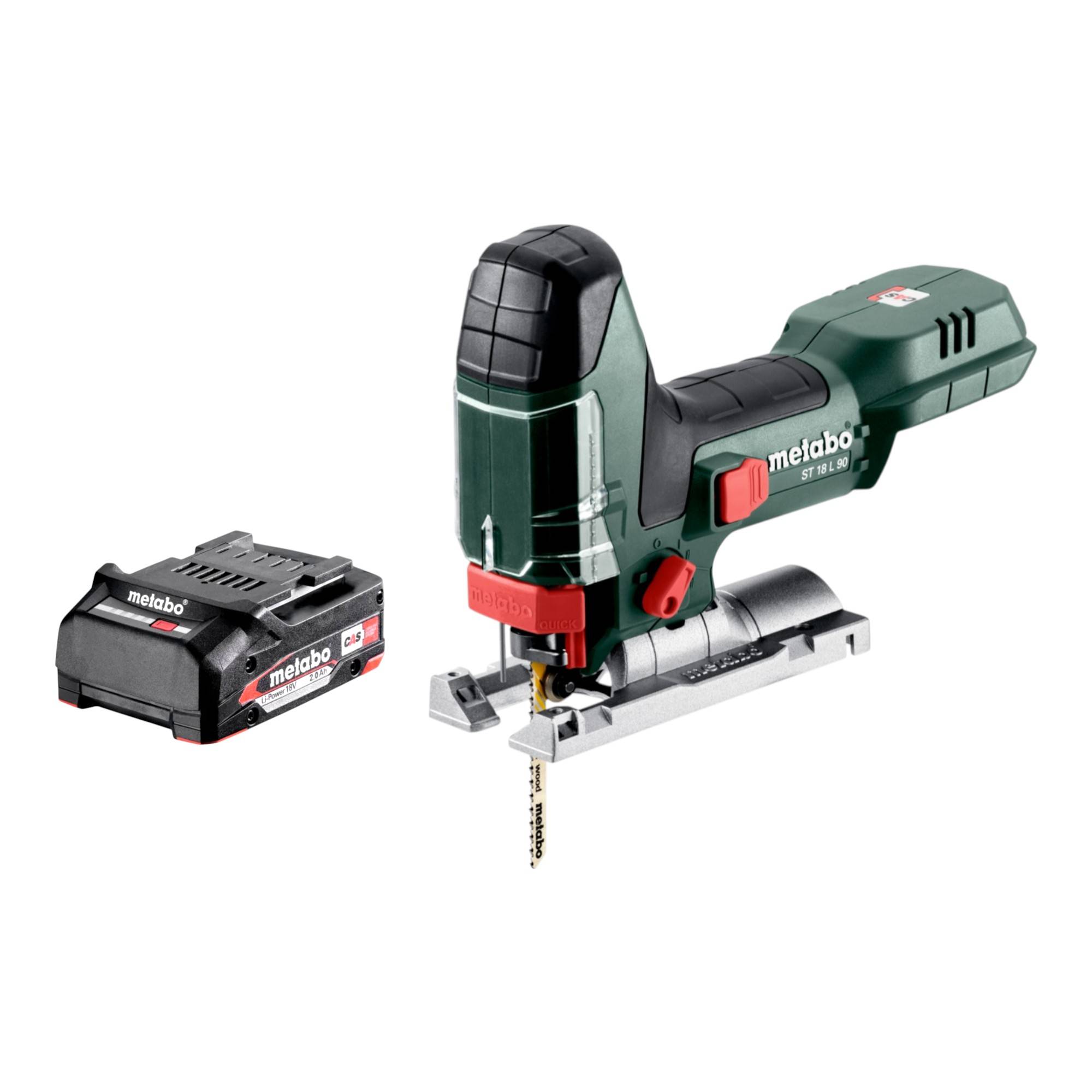 Metabo ST 18 L 90 Akku Stichsäge 18 V 90 mm + 1x Akku 2,0 Ah - ohne Ladegerät-0