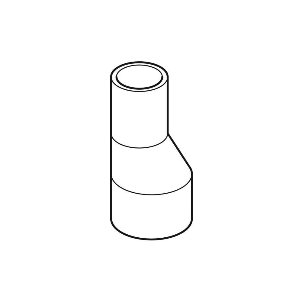Geberit GE PE Reduktion, lang, exzentrisch, d 250/200 mm, 371596, 1 Stk.-2