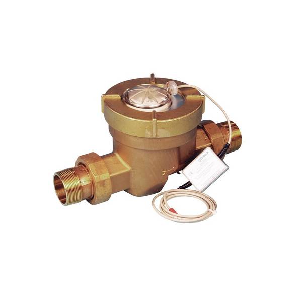 Grünbeck Wasserzähler DN 50, 1,33L pro Impuls, QN 15, Messing, 119750