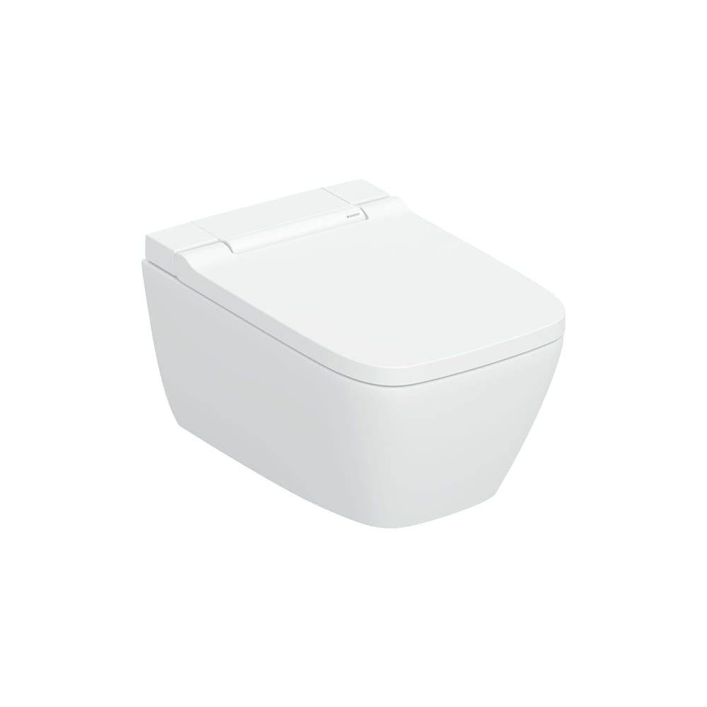 Geberit AquaClean Sela Square, Wand-WC weiss, Komplettanlage, 1 Stk.