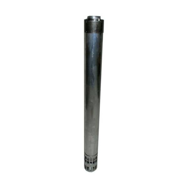 Wolf Luftrohr Abgasrohr DN 63/96 Länge 1041mm, mit Windschutz, 2600035