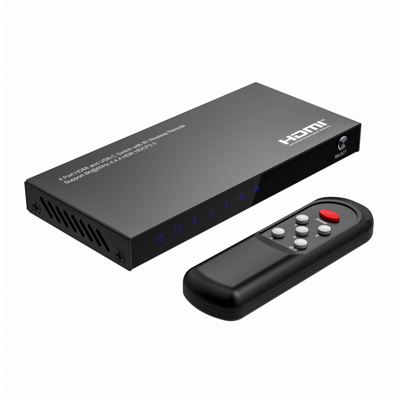 Switch - 8K60Hz, HDCP 2.3, mit-0