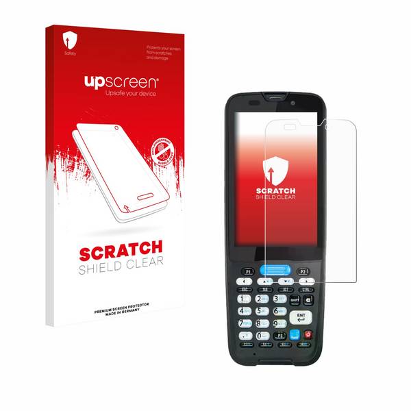 upscreen Schutzfolie für Unitech HT330 Kratzschutz Anti-Fingerprint Klar