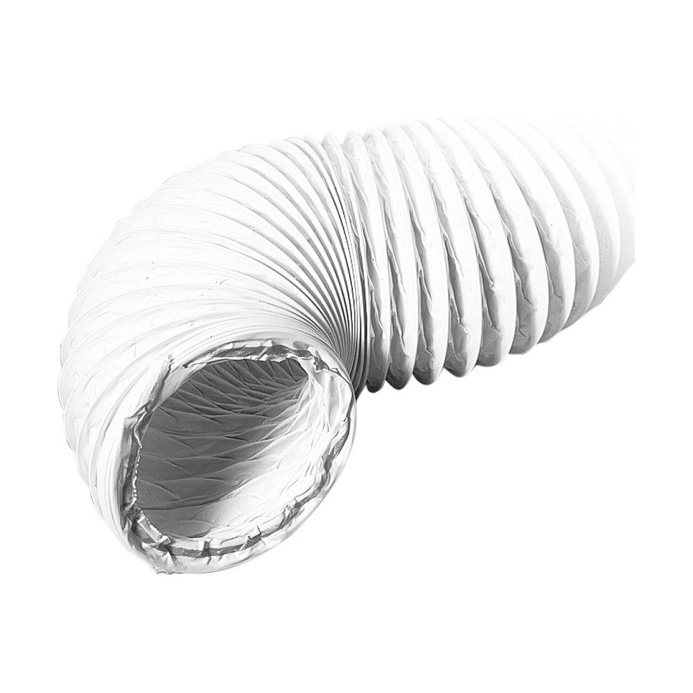 Zehnder Luftschlauch DN100, Länge 3m, PVC, weiß, für Abluftventilator CV2 zur Deckenmontage-0