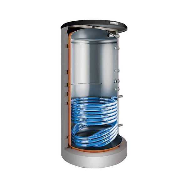 Bosch Pufferspeicher Stora BS 750-6 ER 1 B, 750L, Solarwärmetauscher, 1820x1030mm, Silber